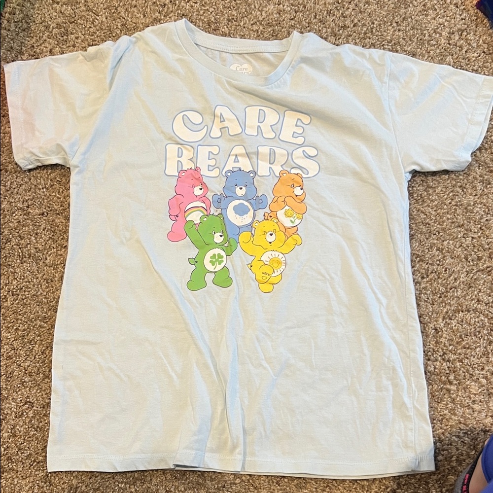 Care Bears Light Blue Kids T-Shirt 14/16